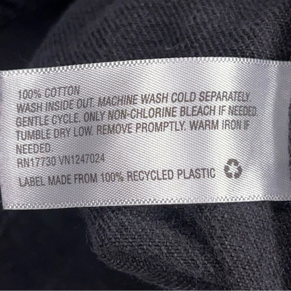 Size 6 Wild Fable Black Cutoff Style Denim Shorts Classic Goth Punk Fringe - Picture 9 of 9